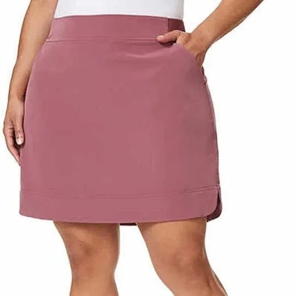Women’s 32 Degrees Mauve Athletic Skirt Skort Size XL.
